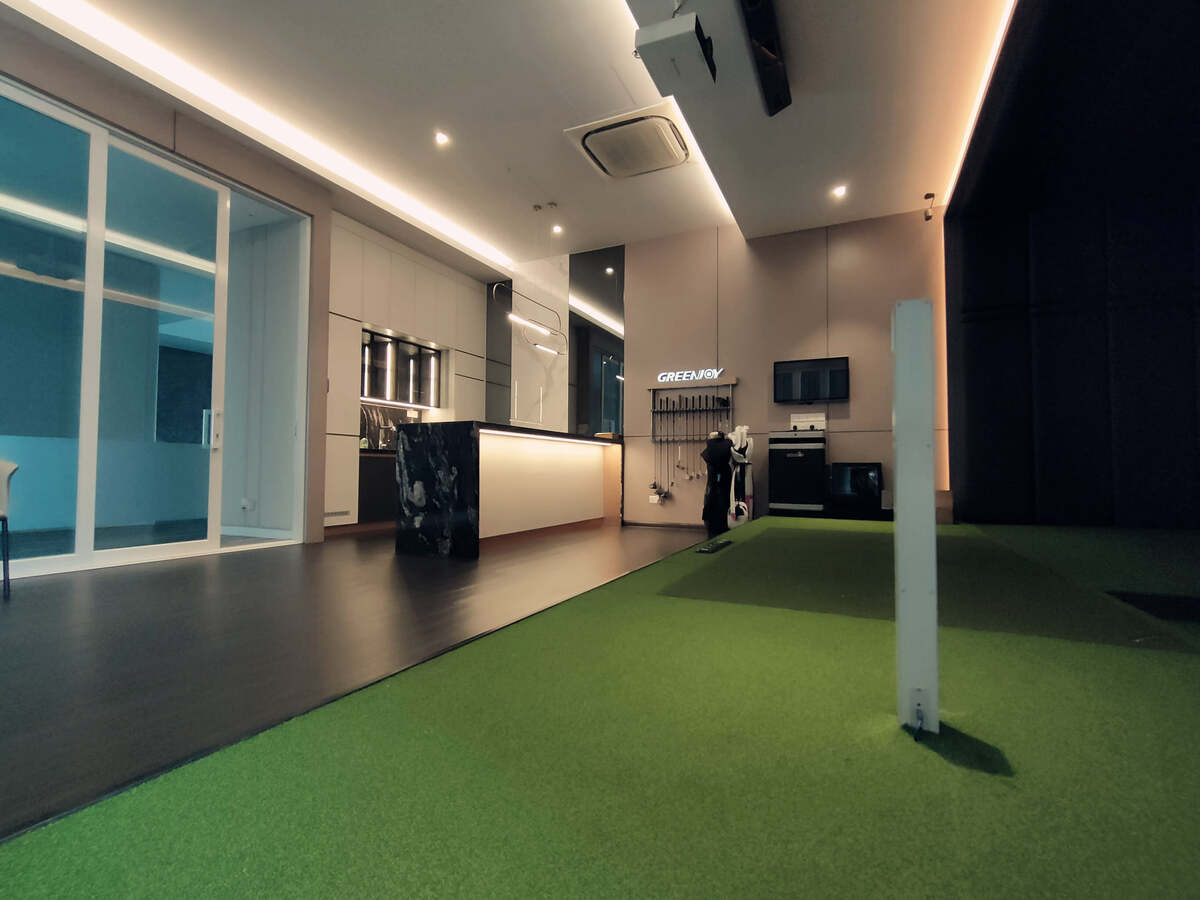 Golf Simulator Room | Interior Design East Ledang